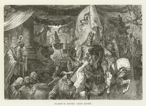 Alarichs Einzug in Rom von American School