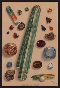 Amerikanische Edelsteine von American School