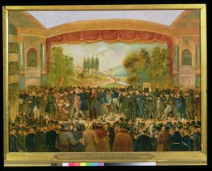 Amerikanisches Theater, Bowery, New York, Darstellung der 57. Nacht von Mr. T.D. Jim Crow Rice (1808-60) am 25. November 1833