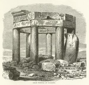 Arabischer Tempel in Baalbek von American School