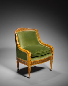 Armstuhl, entworfen von Tiffany Studios, USA, ca. 1890 von American School