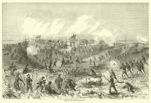 Angriff auf Fort McAllister, Dezember 1864 von American School
