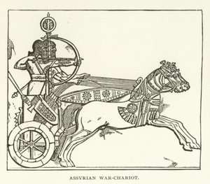Assyrischer Kriegswagen von American School