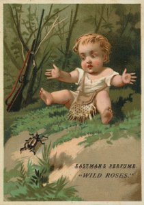 Baby im Wald
