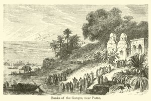 Ufer des Ganges, nahe Patna von American School