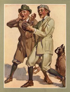 Jungen spielen Straßenbaseball in den 1920er Jahren