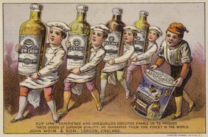 Jungen tragen Produkte von John Moir und Sohn, London von American School