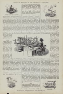 Brasilianische Seidenraupenausstellung in der Maschinenhalle, Centennial Exposition, Philadelphia, Pennsylvania, USA