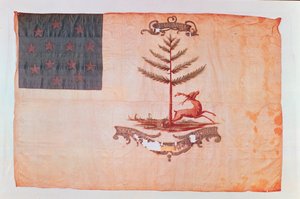 Bucks of America Flagge, um 1787