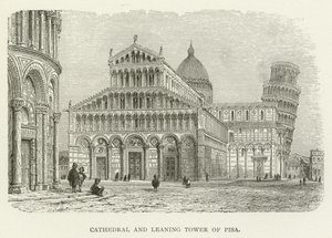 Kathedrale und Schiefer Turm von Pisa