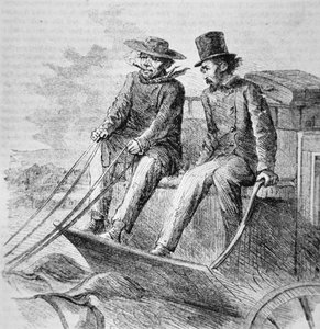 Charlie Parkhurst (1812-79) Kutscher des Alten Westens von American School