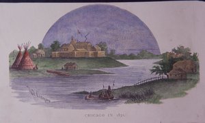 Chicago im Jahr 1831, späte 19. Jahrhundert