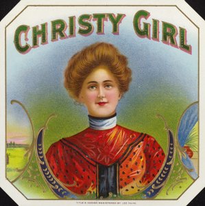 Christy Girl, Zigarrenetikett