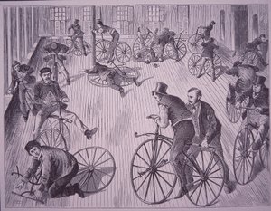 Fahrradschule (Velociped), New York, USA