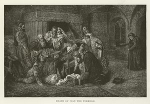 Tod von Iwan dem Schrecklichen von American School
