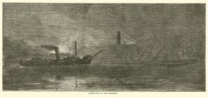 Zerstörung der Albemarle, Oktober 1864