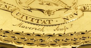 Detail der John Jay Freedom Box von American School
