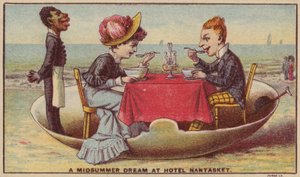 Abendessen am Strand von American School