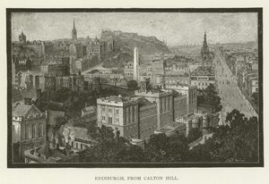 Edinburgh, vom Calton Hill von American School