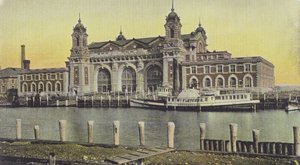 Ellis Island - Einwanderungsdepot, New York von American School