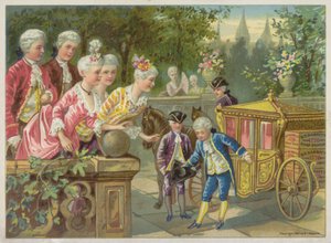 Französische Aristokraten von American School