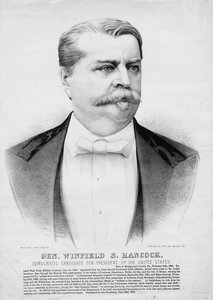 Gen. Winfield S. Hancock: Demokratischer Kandidat für den Präsidenten der Vereinigten Staaten von American School