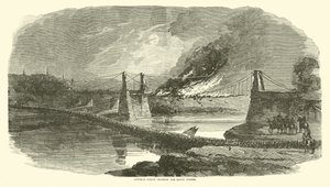 General Logan überquert den Bayou Pierre, Mai 1863