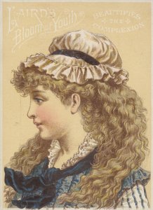Mädchen mit Mop-Hut von American School