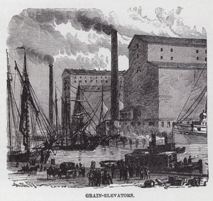 Getreidesilos von American School