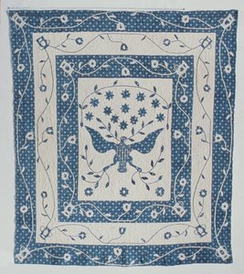 Großes Siegel der Vereinigten Staaten Quilt von Susan Strong, Maryland oder Ohio, ca. 1830 von American School