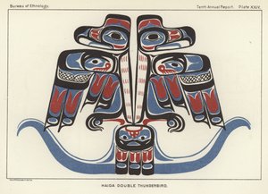Haida-Doppel-Donnerbird von American School
