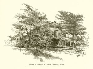 Heim von Samuel F. Smith, Newton, Mass von American School