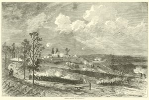 Hoods Angriff auf Allatoona, Oktober 1864 von American School