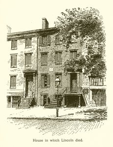 Haus, in dem Lincoln starb, Abraham Lincoln