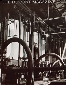 Industrieanlage, Titelseite des DuPont Magazins, März 1931