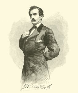 J. Wilkes Booth, April 1865 von American School