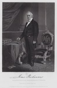 James Buchanan (Gravur) von American School