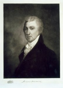 James Monroe, 5. Präsident der Vereinigten Staaten von Amerika, veröffentlicht 1901 (Photogravur) von American School
