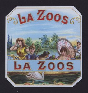 La Zoos, Zigarrenetikett von American School