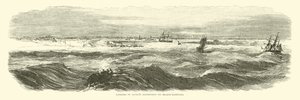 Landung der Banks-Expedition auf Brazos Santiago, November 1863