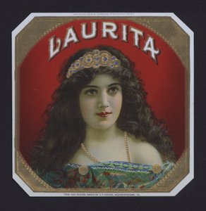 Laurita, Zigarrenetikett