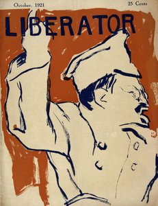 Leo Trotzki (1879-1940) - in „Liberator“ von Okt 1921