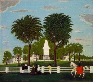 Lexington-Schlachtdenkmal, ca. 1830
