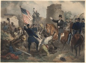 Lincoln in City Point, veröffentlicht 1865