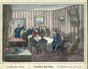 Lincolns letzte Stunde, veröffentlicht 1865