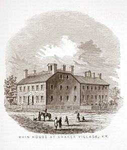 Haupthaus im Shaker Village, KY von American School