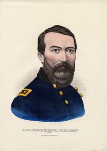 Maj. Genl. Philip H. Sheridan, U.S. Army, veröffentlicht von Currier & Ives, ca. 1862-65