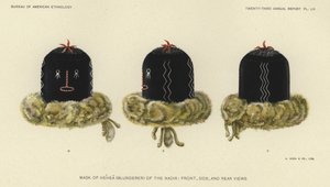 Maske von Hehea (Blödmann) des Nadir von American School