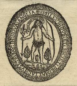 Siegel der Massachusetts Bay Colony von American School