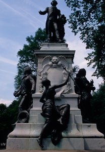 Denkmalstatue für General Gilbert de Lafayette, 1891 von American School
